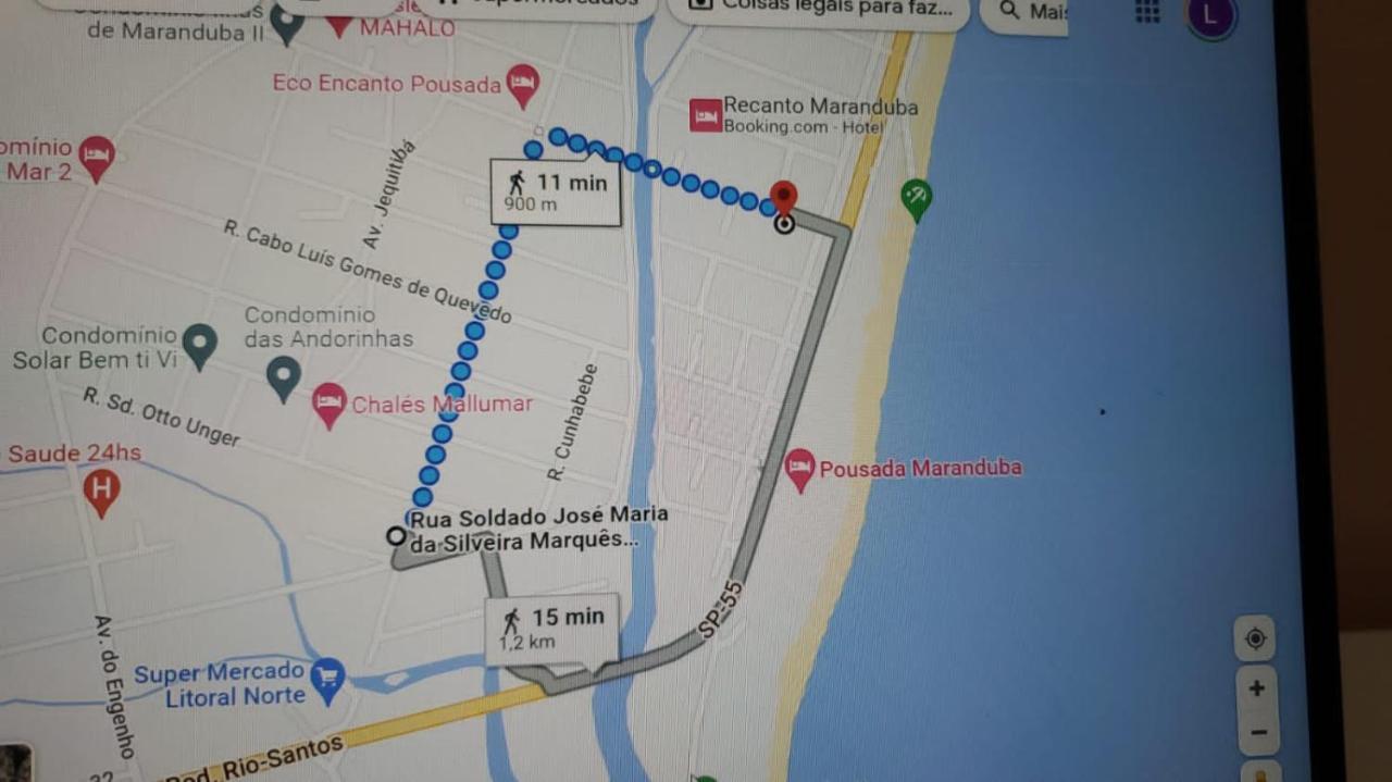 Chales Isabela , Terreo Ubatuba Eksteriør billede